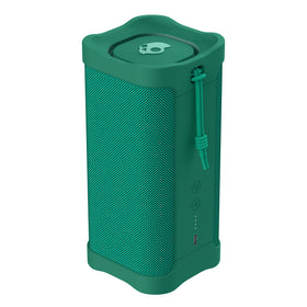 Skullcandy Terrain XL waterproof speaker beside pool for all-day outdoor listening