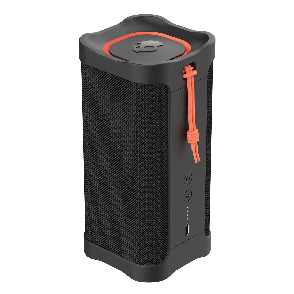 Skullcandy Terrain XL at the beach showcasing waterproof design for outdoor listening