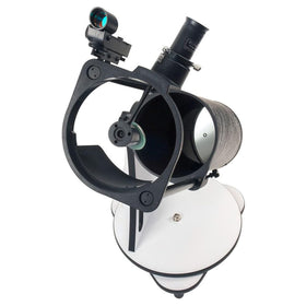 Sky-Watcher Heritage 130mm eyepiece view showing bright celestial detail.