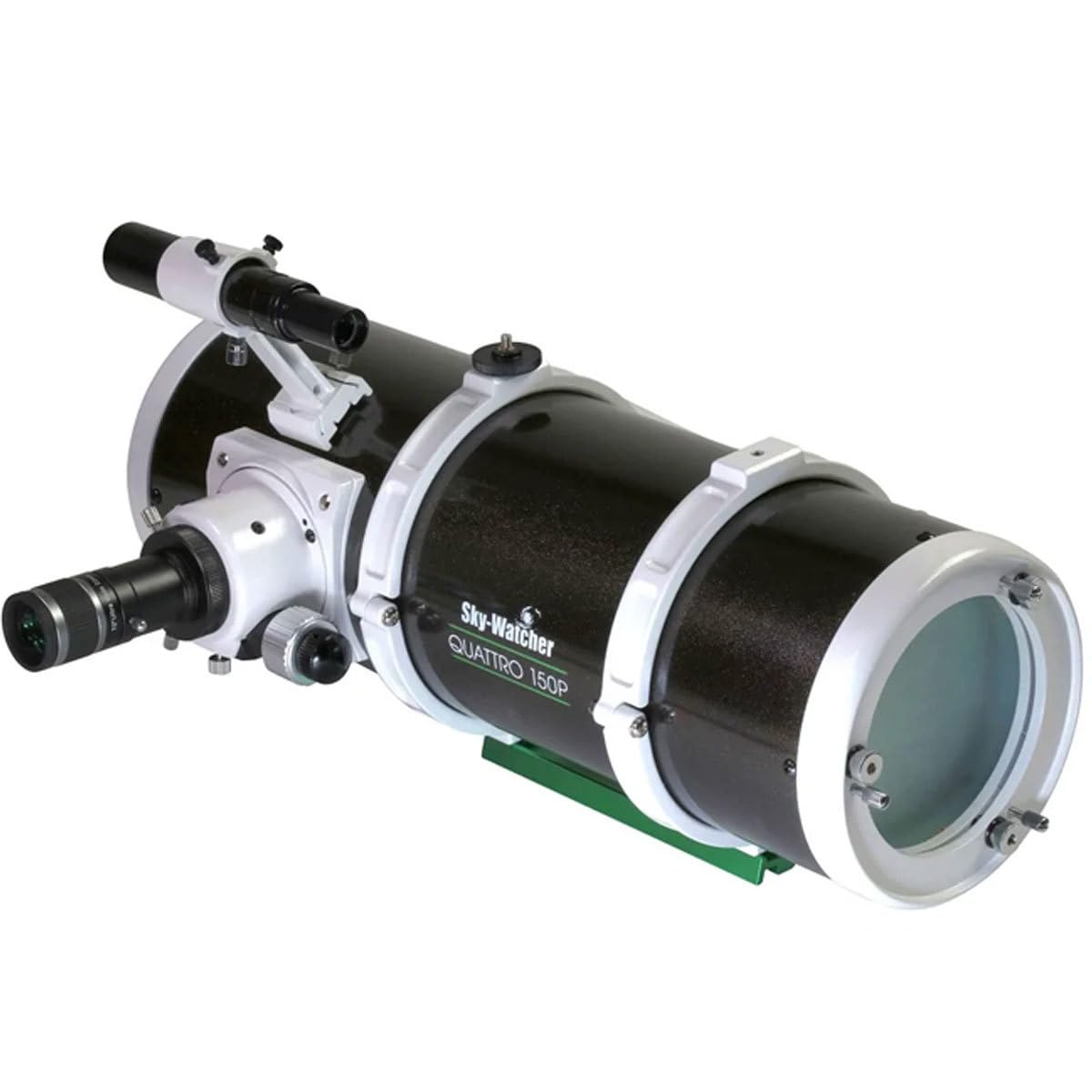 Sky-Watcher Quattro 150P 11:1 dual-speed focuser enables precise focusing.