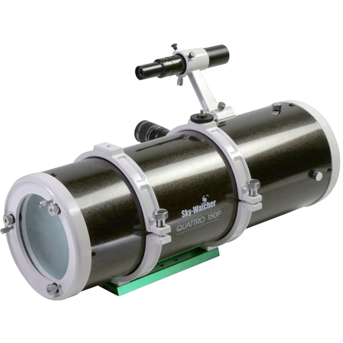 Sky-Watcher Quattro 150P 2-inch adapters support flexible eyepiece setups.