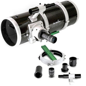 Sky-Watcher Quattro 150P imaging OTA highlights a large aperture for bright imaging.