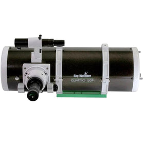 Sky-Watcher Quattro 150P oversized secondary mirror enhances full-frame illumination.