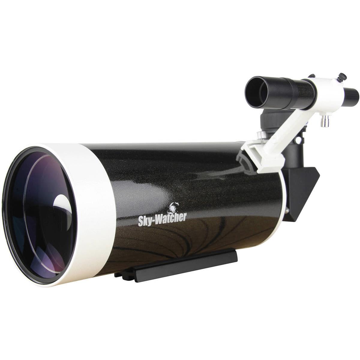 Sky-Watcher Skymax 127mm Maksutov-Cassegrain telescope tube delivers high-contrast planetary viewing.