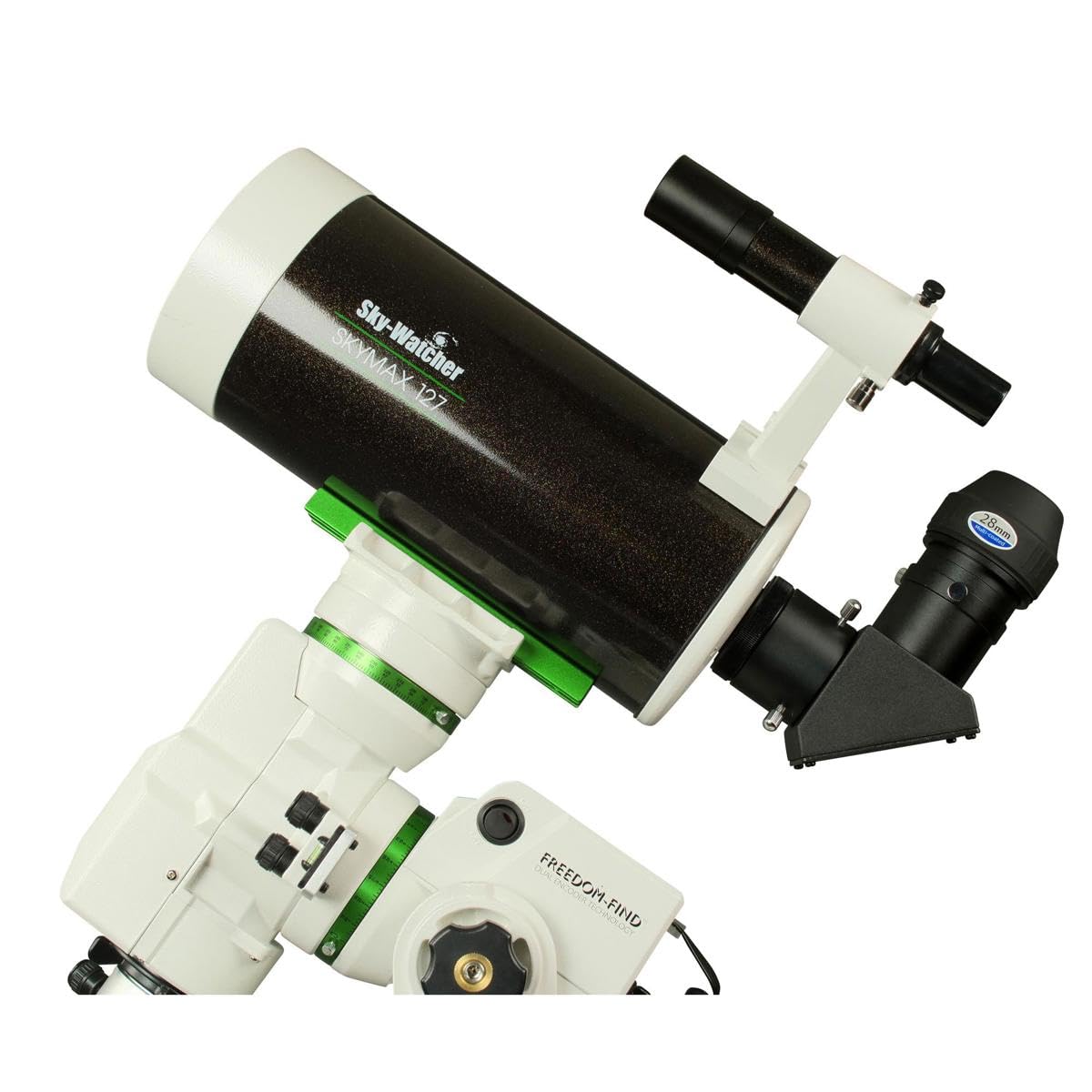 Sky-Watcher Skymax 127mm Maksutov-Cassegrain with Vixen-style dovetail fits most mounts.