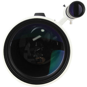 Sky-Watcher Skymax 150mm mirror coatings closeup reveals 94% reflectivity.