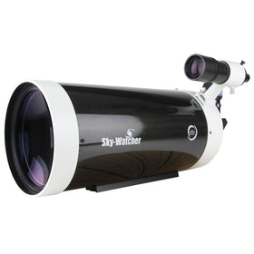 Sky-Watcher Skymax 180mm front view highlighting compact Maksutov-Cassegrain for sharp planetary detail.