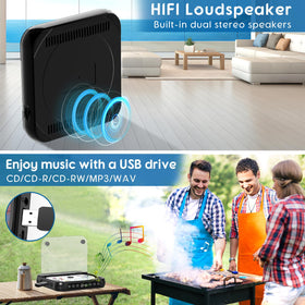 SKYANS transmitting to Bluetooth headphones demonstrating wireless listening benefit