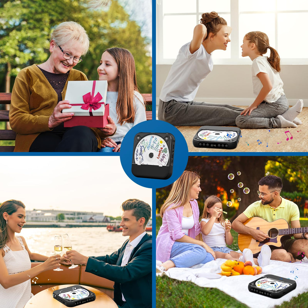 SKYANS held in hand showing compact scale and portable convenience benefit