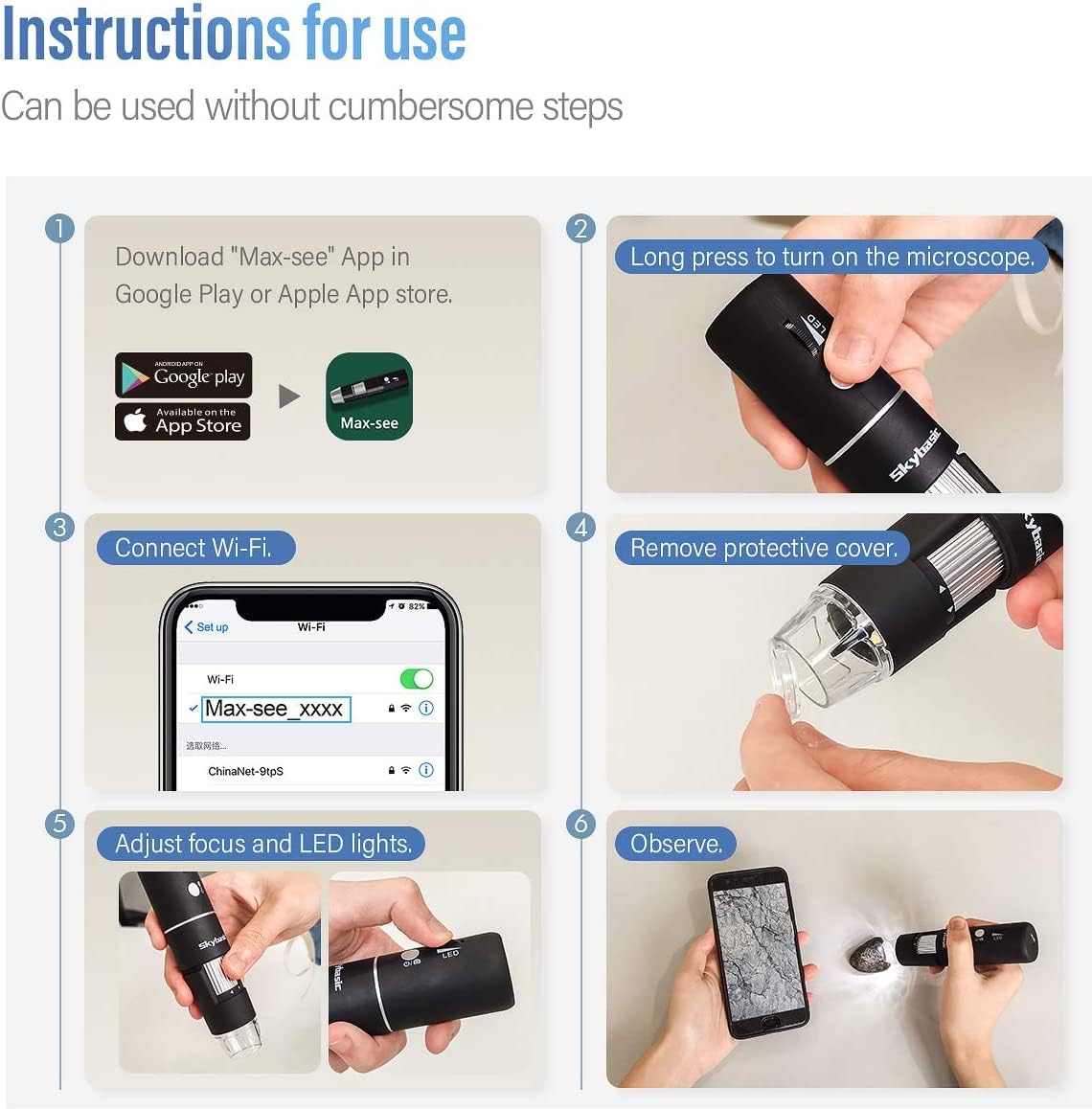 SKYBASIC USB plugged into MacBook for quick desktop inspections