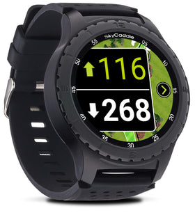 SkyCaddie LX5 HD HoleVue maps offer clear greens and hazards at a glance.