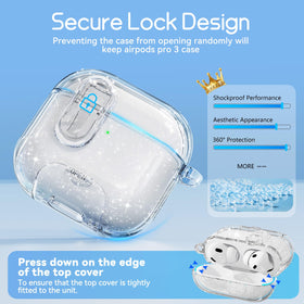Skyconser AirPods Pro 3 bling keychain adds stylish flair