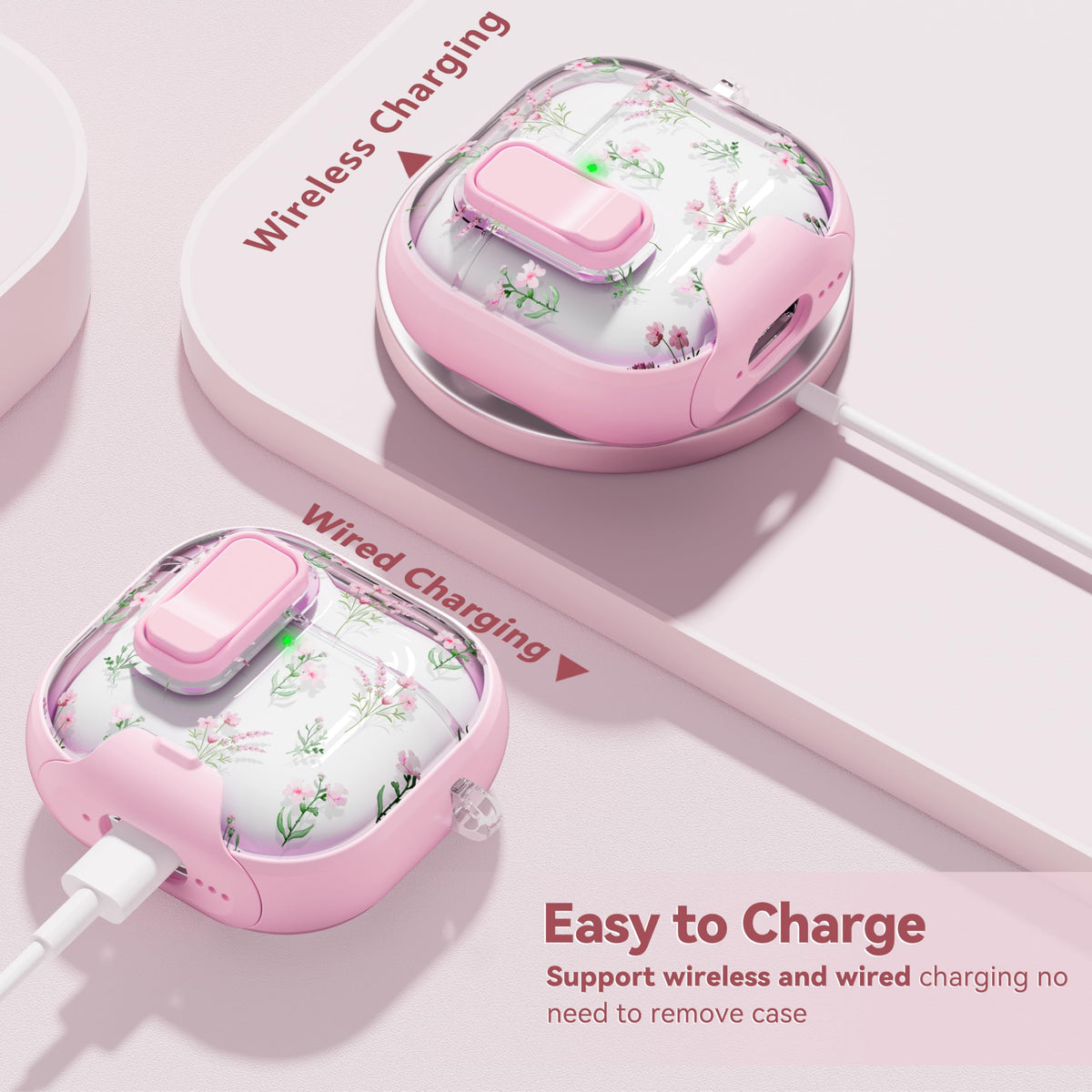 Skyconser AirPods Pro case protects against dust and debris.