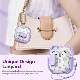 Skyconser AirPods 4 all-round protection guarding against drops and scratches.