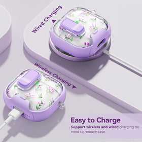 Skyconser AirPods 4 case with dustproof design and precise charging cutouts.
