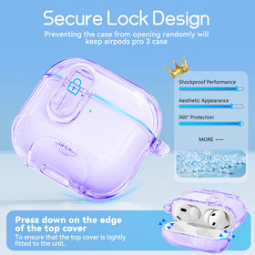 Skyconser bling keychain adds cute flair while securing AirPods Pro 3.