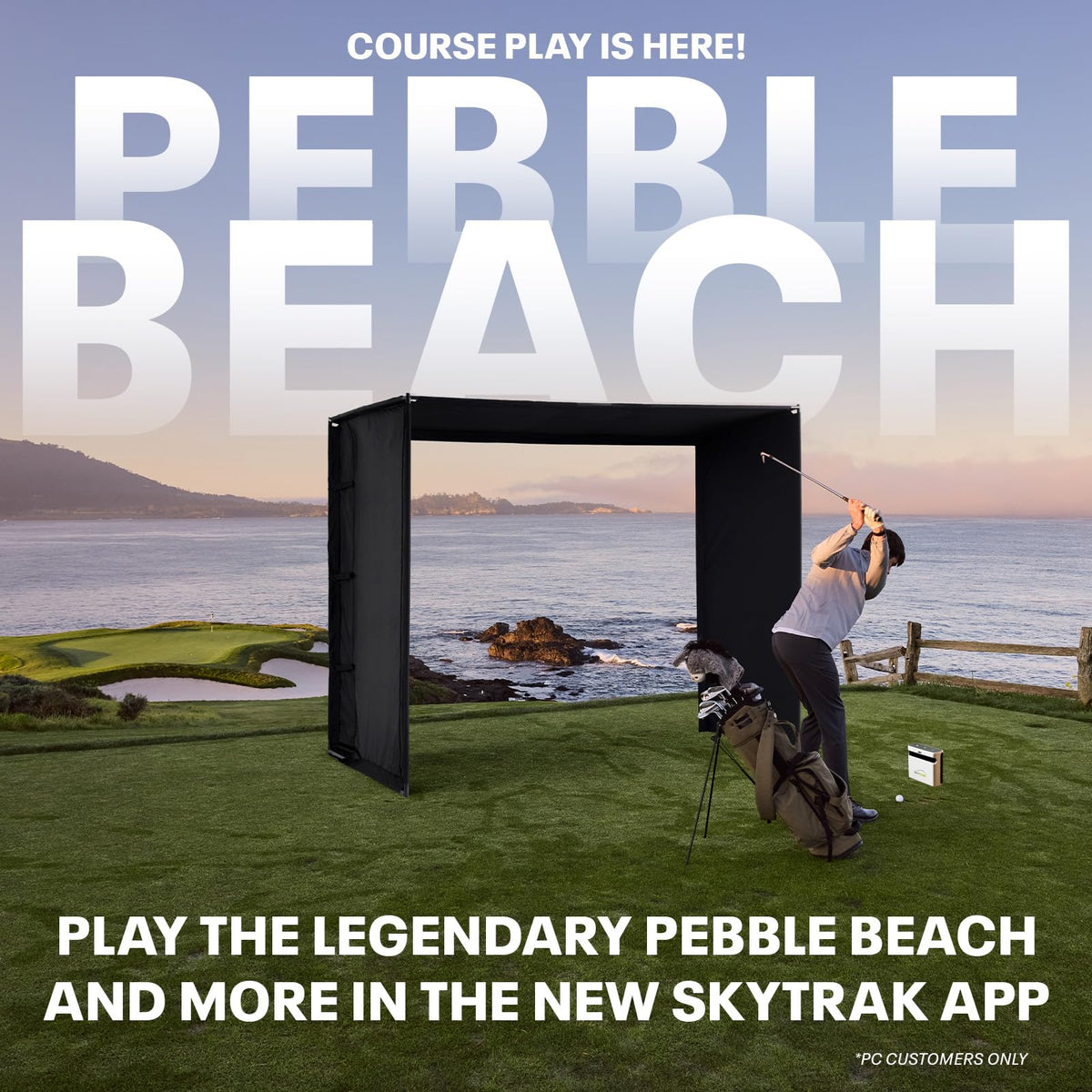 SkyTrak 14-day trial membership included for enhanced features