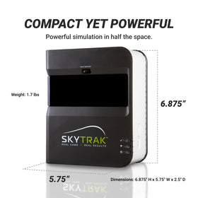 SkyTrak visual feedback 3D ball flight helps analyze flight path