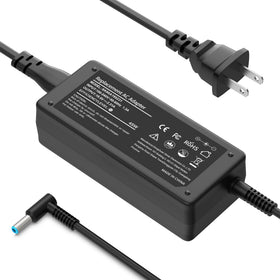Skyvast 45W HP charger with blue-tip offers reliable HP power on the go.
