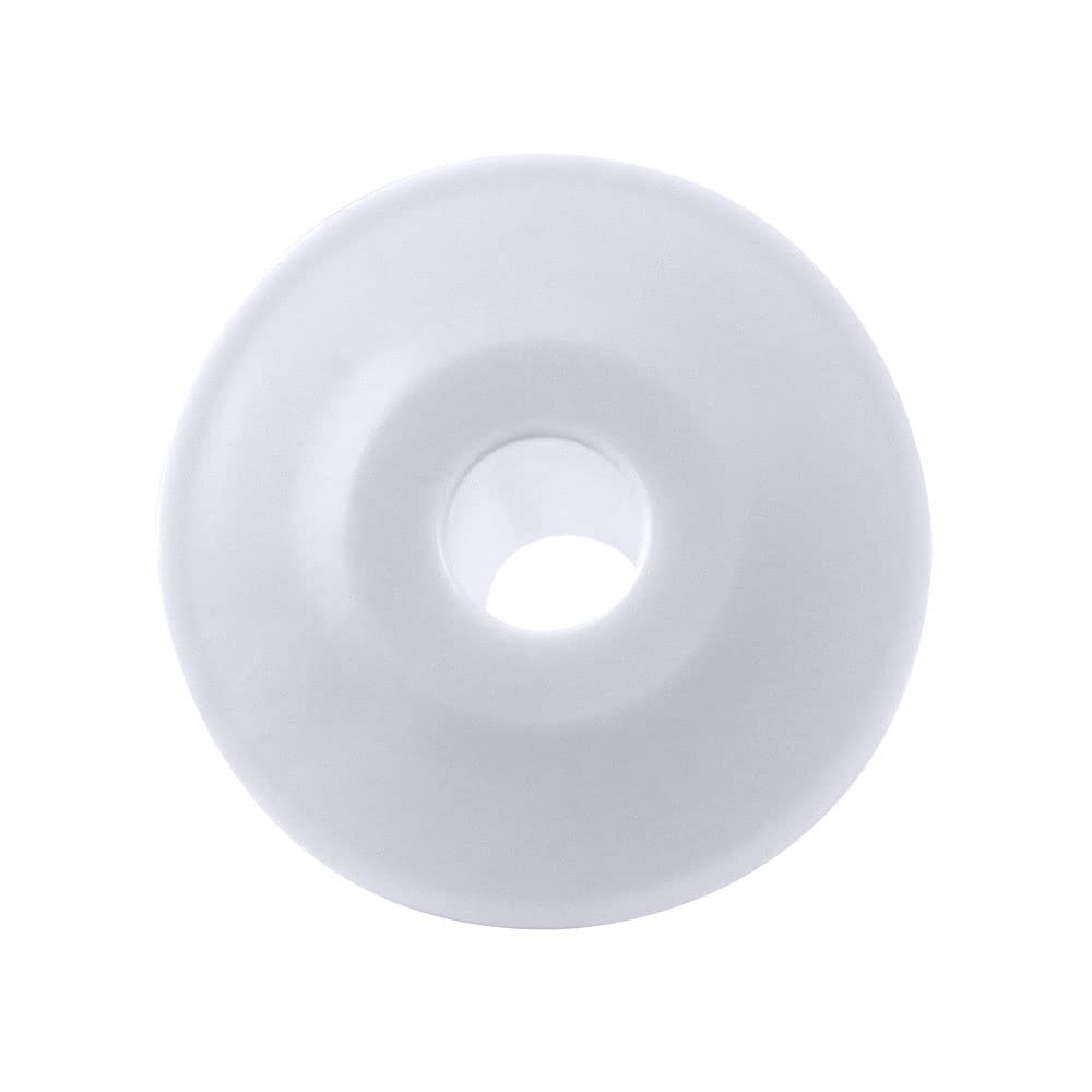 Skywalker single bushing installed in drywall demonstrating neat cable feed-through and fit