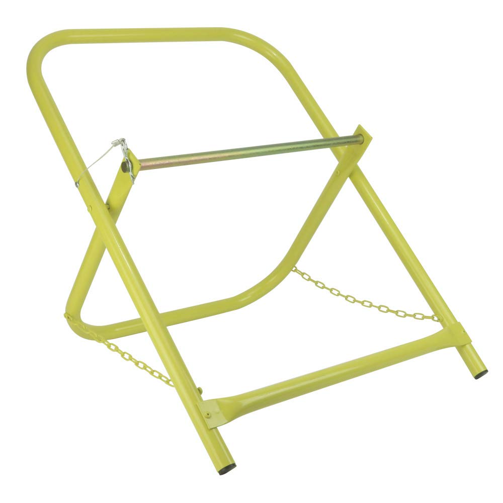 Skywalker Cable Caddy front view showing stable base and organized spool dispensing benefit