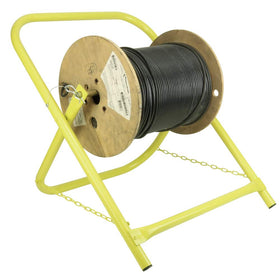 Skywalker Cable Caddy set in a garage showing tidy reels and quick access benefit