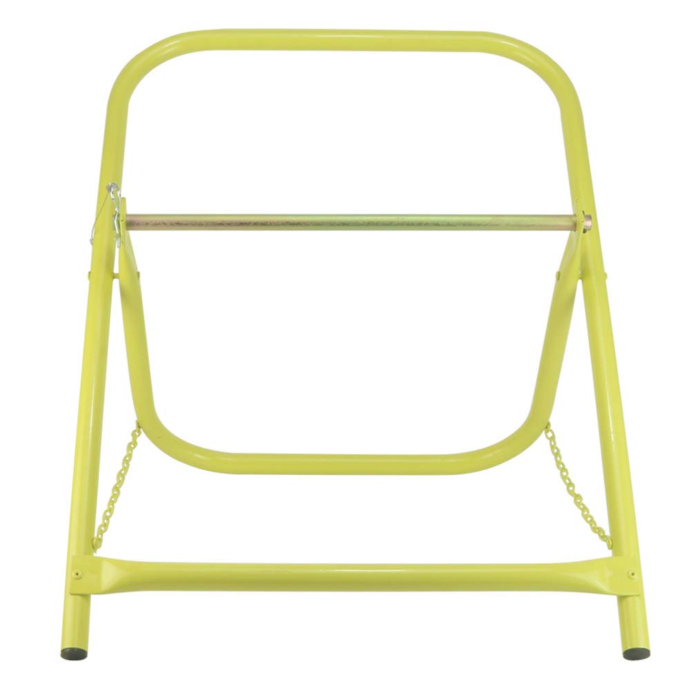 Skywalker Cable Caddy holding a large spool up to 100 lbs for smooth cable feed benefit