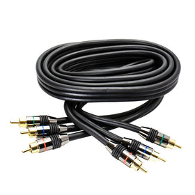 Skywalker front connectors showing color-coded plugs and quick hookup benefit