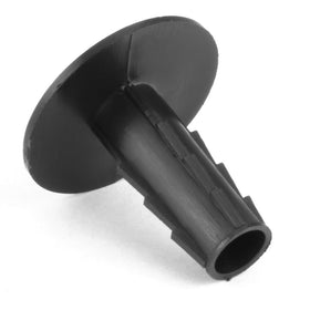 Skywalker bushing installed in exterior siding with sealant, preventing water and pest entry