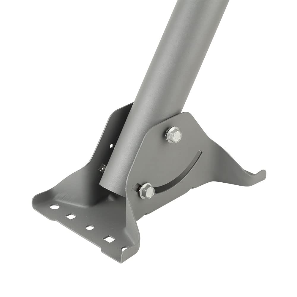 Skywalker mount foot detail with reversible design for flexible installation