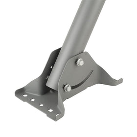 Skywalker mount foot detail with reversible design for flexible installation