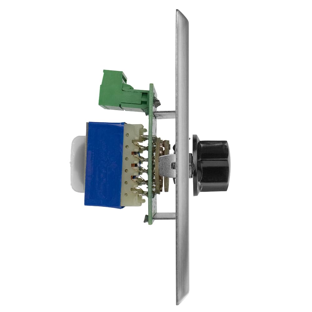 Skywalker Saga Elite stainless faceplate front view for sleek installation