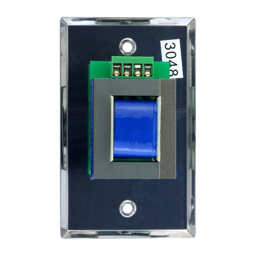 Skywalker Saga installed in wall single-gang box in commercial setting for clean audio control