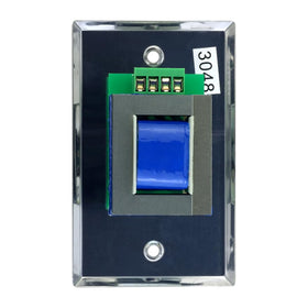 Skywalker Saga installed in wall single-gang box in commercial setting for clean audio control
