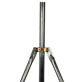 Skywalker mast joint close-up showing bolted connection for a reliable hold