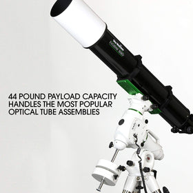 Sky-Watcher SynScan hand controller offers easy control and PEC options.