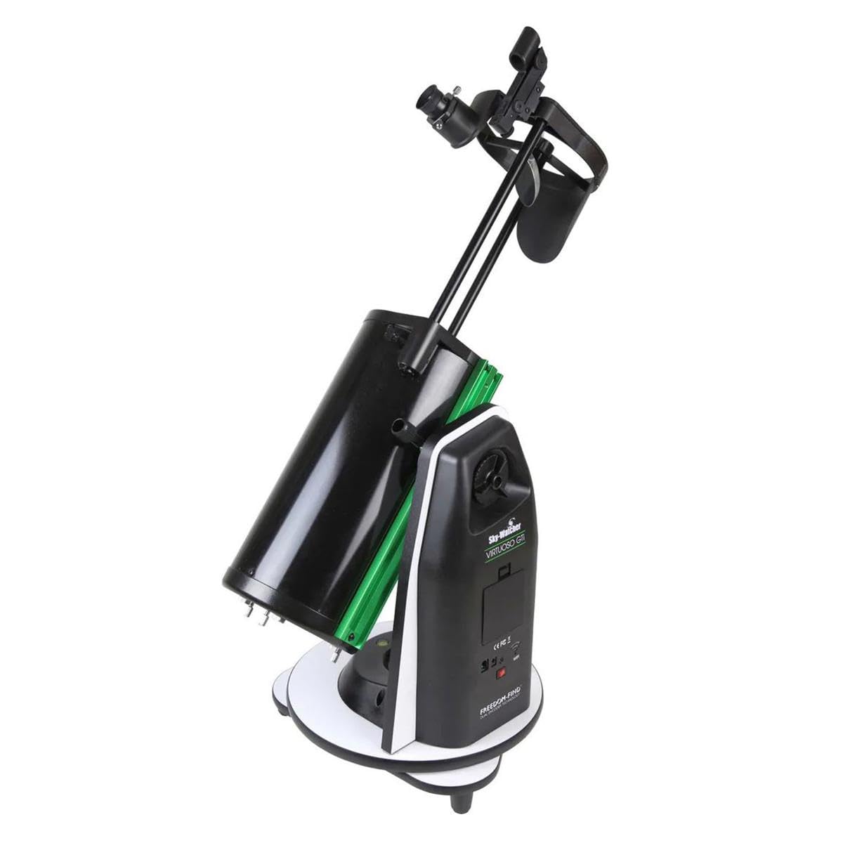 Sky-Watcher Virtuoso GTi 150P fast f/5 optics for versatile observing.