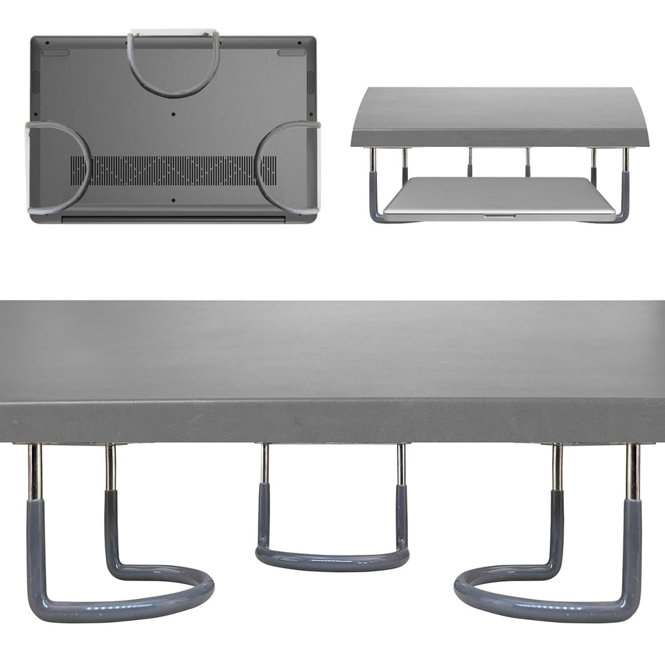 skywin front view packaged racks showing three mounts and tidy storage benefit