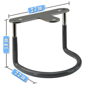 Skywin under-desk laptop mount screws included enable quick secure installation.