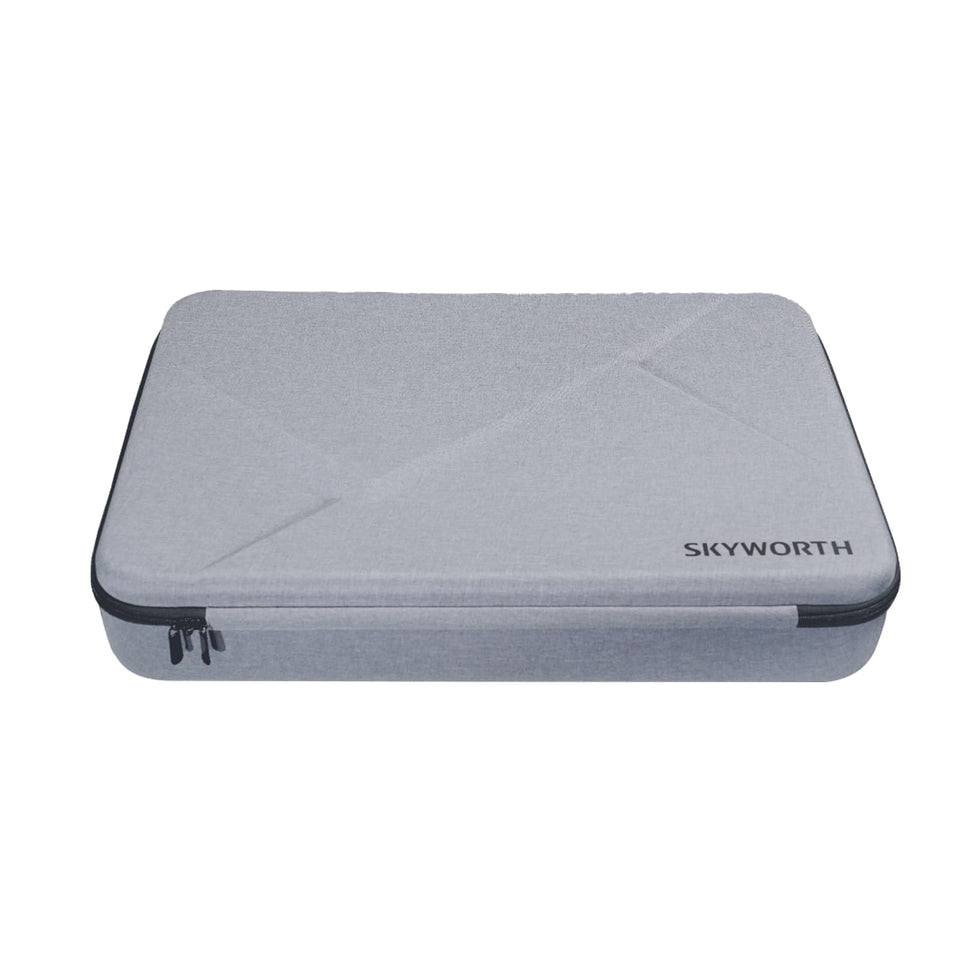 Skyworth 24-inch portable display case with precise dimensions for a perfect fit.