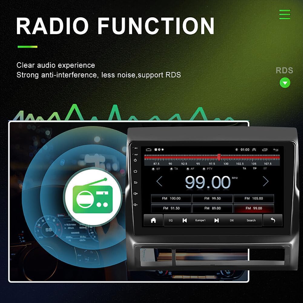 Slakerbe car stereo package includes essential adapters for quick setup.