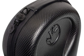 Slappa HardBody Pro Case back clip demonstrates backpack attachment.