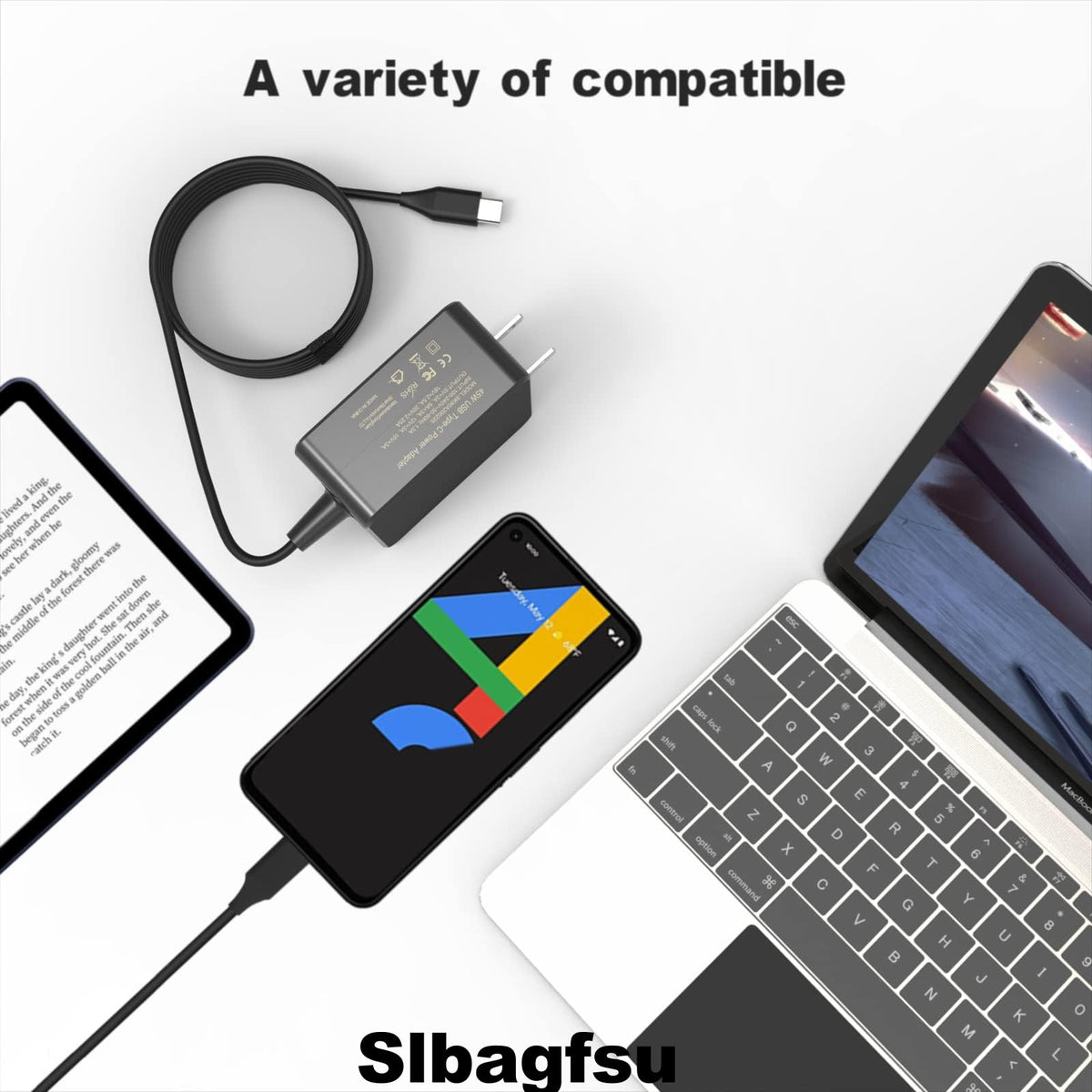 Black finish complements any setup while offering versatile voltage options.