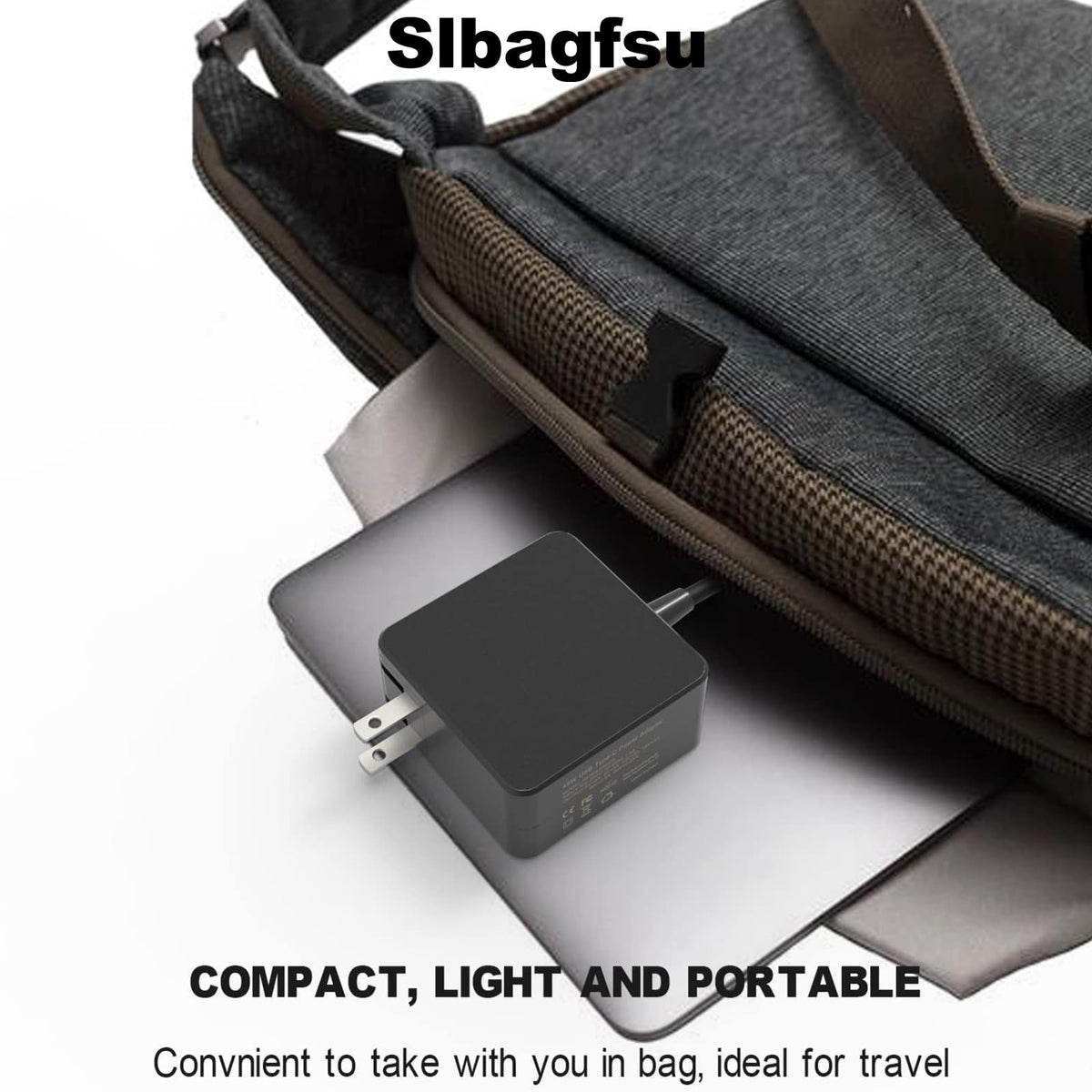 Slbagfsu universal charger ready for desk, home, or travel setups.