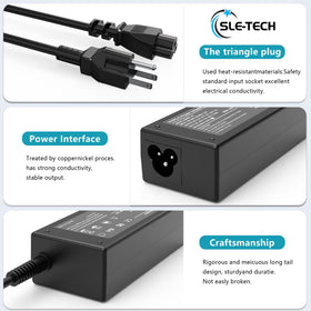 SLE-TECH 65W USB-C charger travel-ready design for on-the-go work.