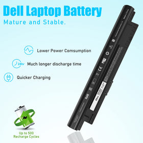 SLE-TECH MR90Y Dell-compatible battery in retail packaging.