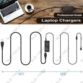 SLE-TECH 90W with AC cable ideal for home or travel charging.