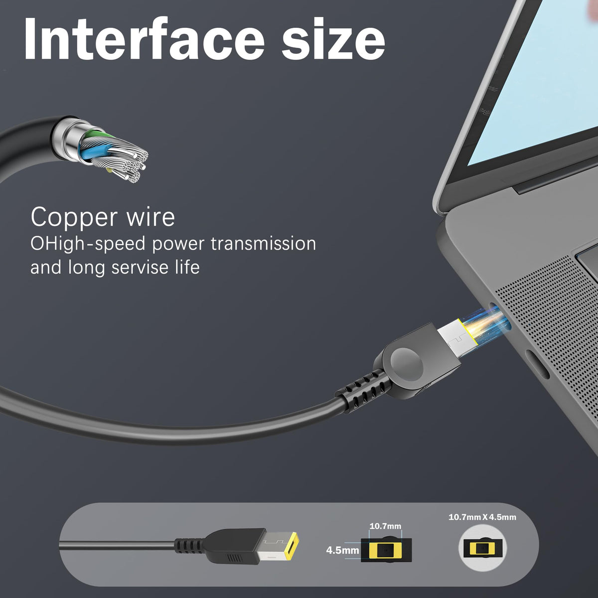 SLE-TECH power cable and barrel connector showing flexible cable and secure fit