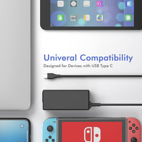 SLE-TECH quick-charge USB-C port enables fast device topping up