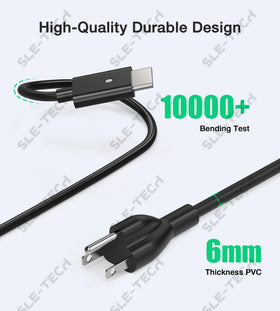 SLE-TECH USB-C charger with HA65NM170 LA65NM170 compatibility for Dell laptops
